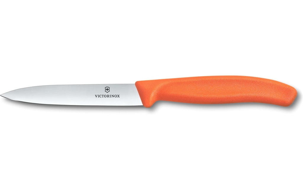 Victorinox Couteau à légumes Swiss Classic, 10 cm, orange