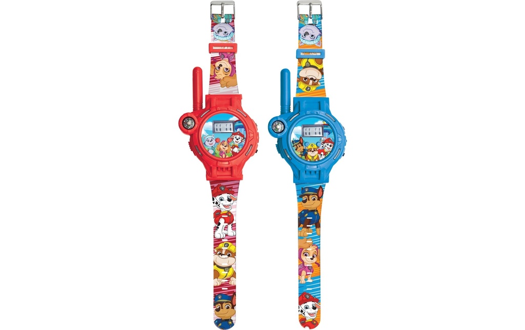 Lexibook Montre numérique Paw Patrol avec talkie-walkie Bleu/Rouge