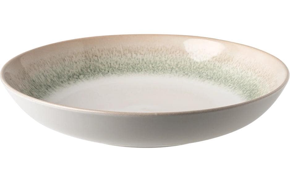 Lunasol Assiette non décorative Elements Vulcano Sand la mar 4 pièces 18 cm