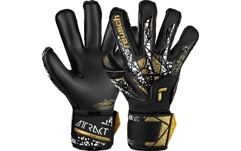 reusch Attrakt Gold X Evolution Cut Finger Support Taille: 10