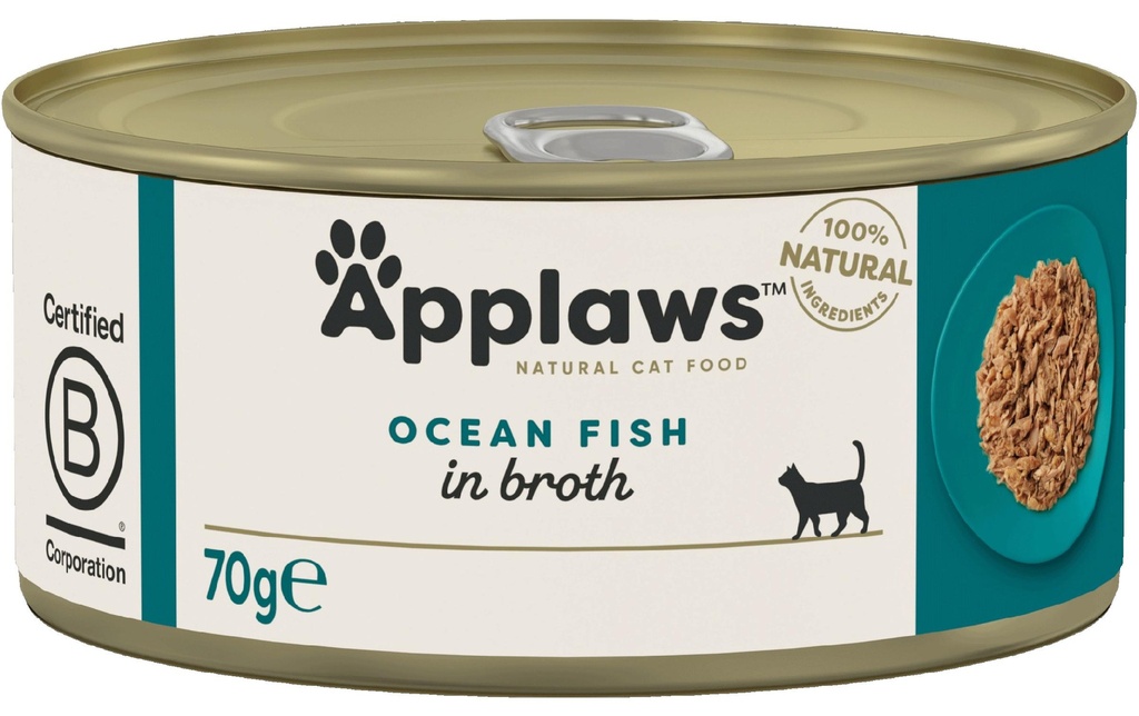 Applaws Alimentation humide Poisson de mer 70 g