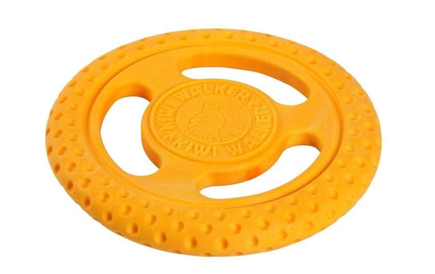 KIWI WALKER Disque d'entraînement pour chien Frisbee orange, S, Ø 17 cm