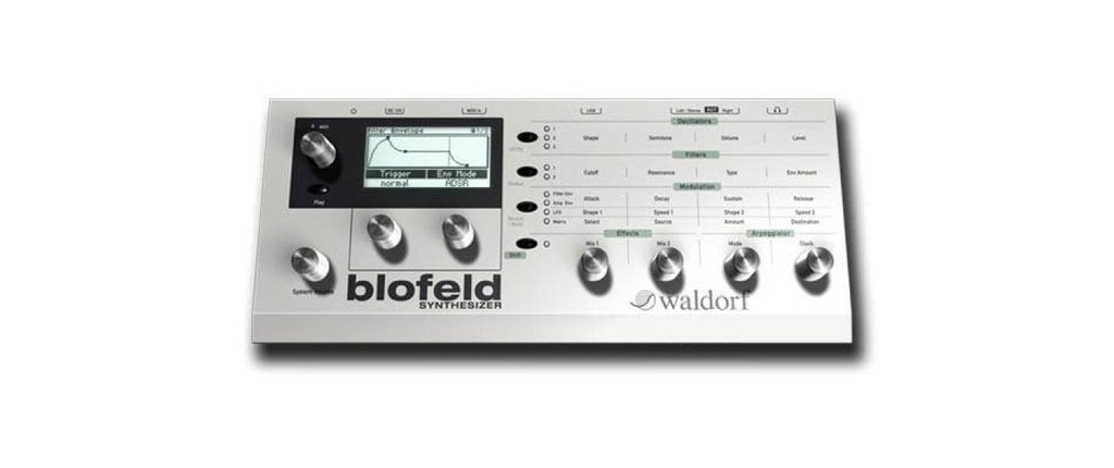 Waldorf Synthétiseur Blofeld White