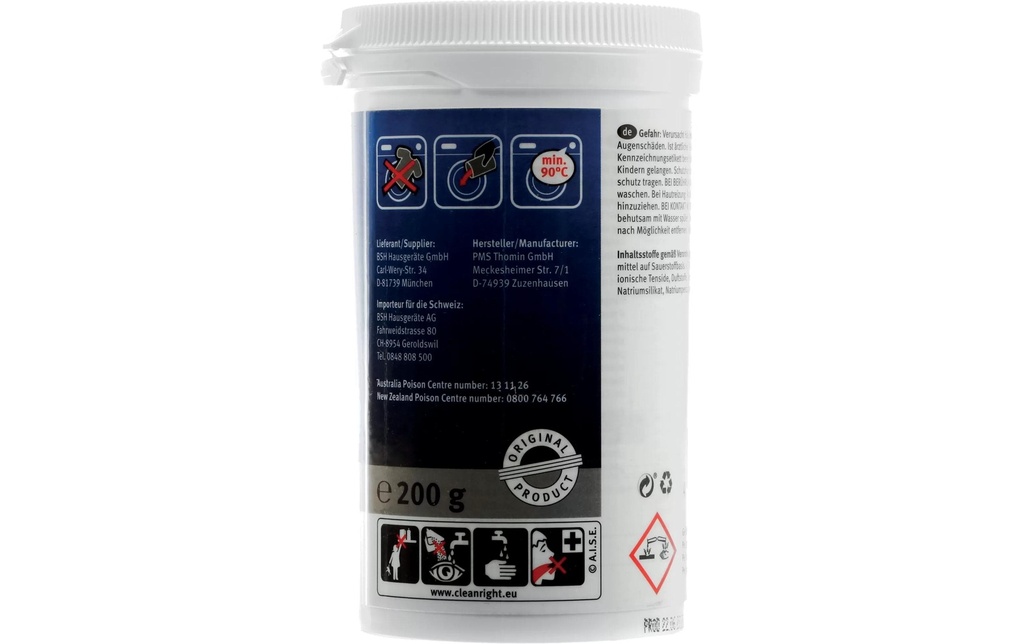 Siemens Nettoyant pour machines 311925 Lave-linge, 200 g