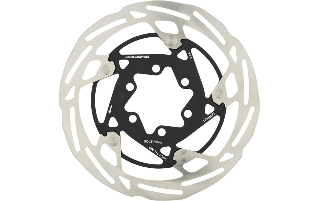 JAGWIRE Disque de frein Pro LR1 Lightweight Rotor 6 Bold 180 mm