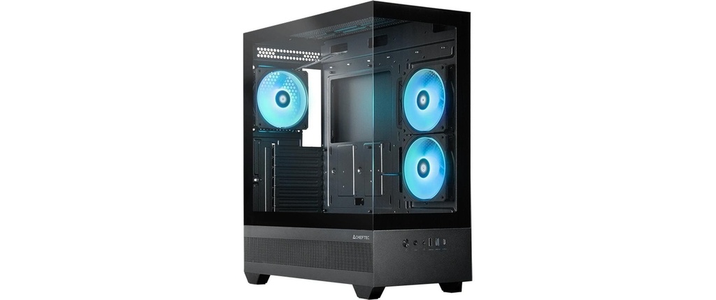 Chieftec Boîtier d’ordinateur GT-01B-OP Noir