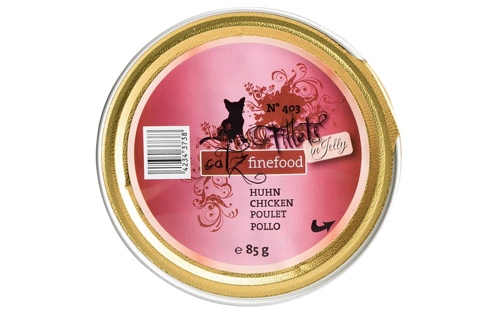 catz finefood Alimentation humide Fillets No.403 Poulet, 85 g