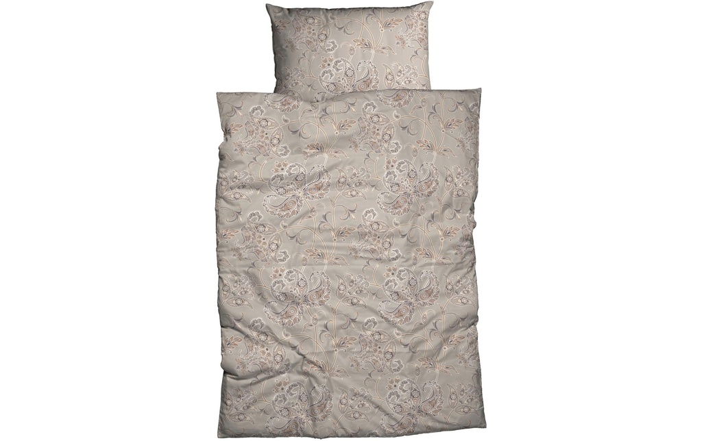 Nobilium Housse de duvet Rufus 160 x 210 cm, taupe
