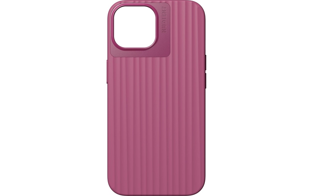 Nudient Coque arrière Bold Case iPhone 15 Deep Pink