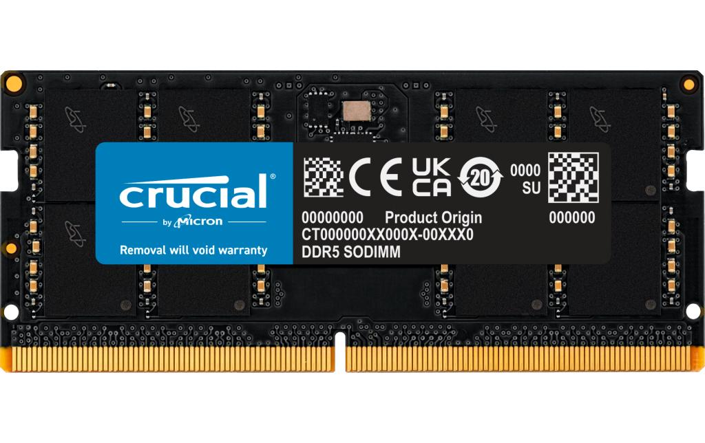 Crucial SO-DDR5-RAM CT32G56C46S5 5600 MHz 1x 32 GB