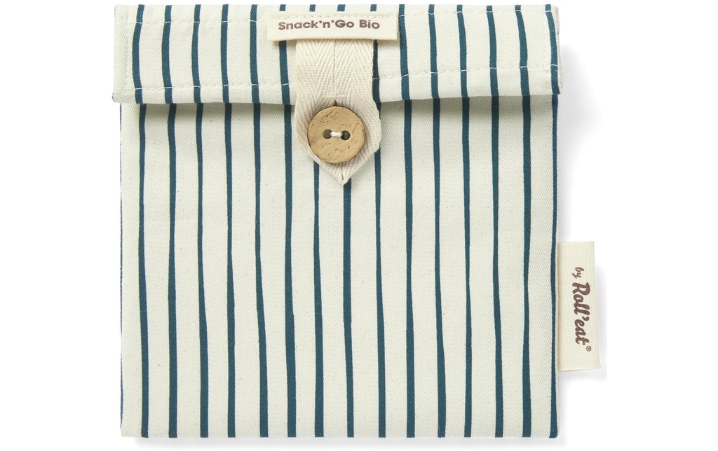 Roll'eat Sac à lunch SnacknGo Etnia Sea Bleu/Beige
