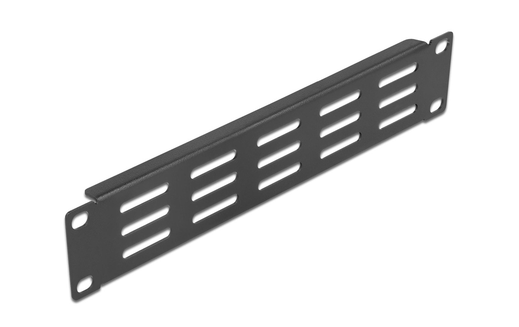 Delock Panneau d'armoire réseau 1U avec fentes d'aération 10