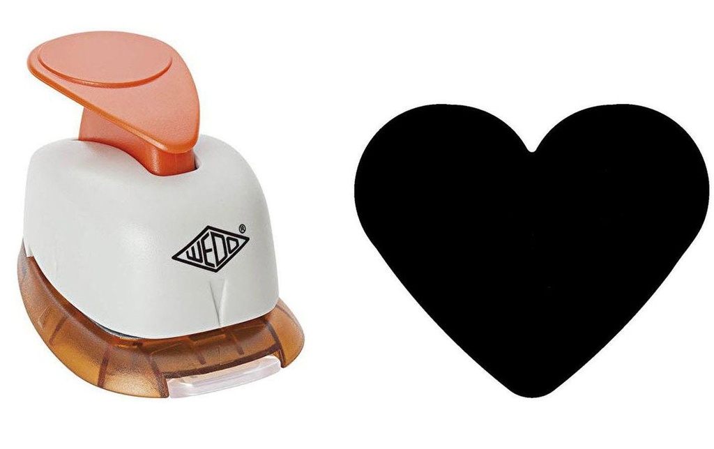 WEDO Estampe motif grand coeur