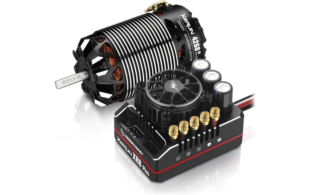 Hobbywing Kits d’entraînement sans brosse Xerun XR8 Plus G2S Combo 2800 kV