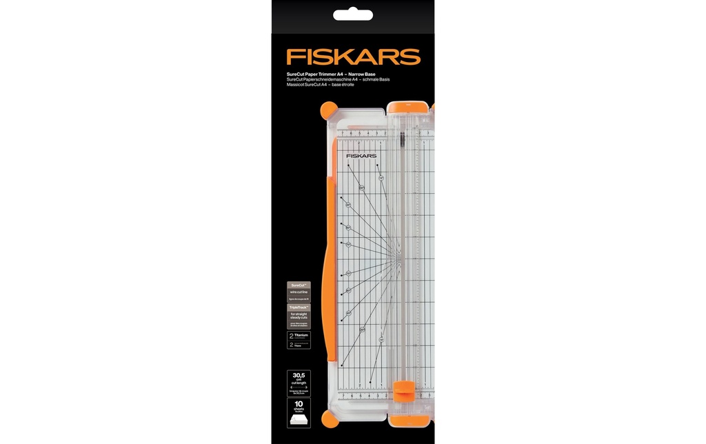 Fiskars Dispositif de coupe Portable F9893 A4 30 cm, 5 feuille