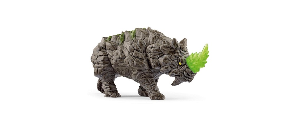 Schleich Figurine de jeu Eldrador Rhino de combat