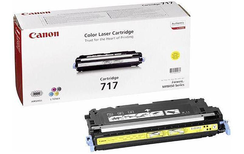 Canon Toner 717 / 2575B002 Yellow
