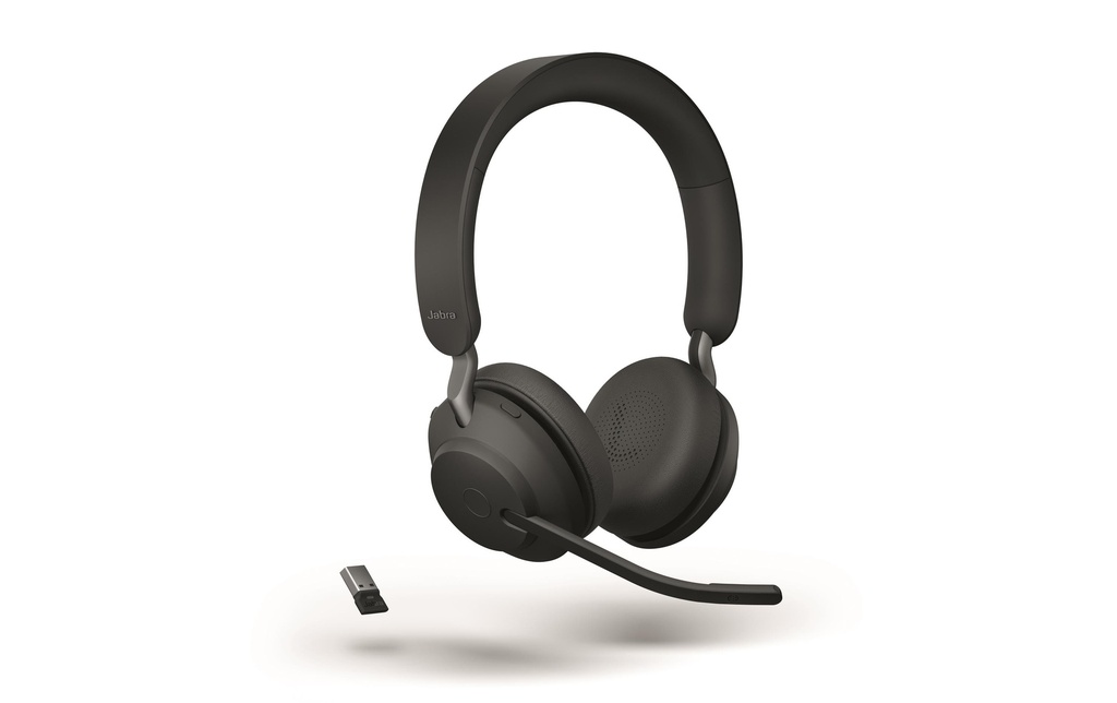 Jabra Écouteurs Evolve2 65 Duo UC Noir, USB-A