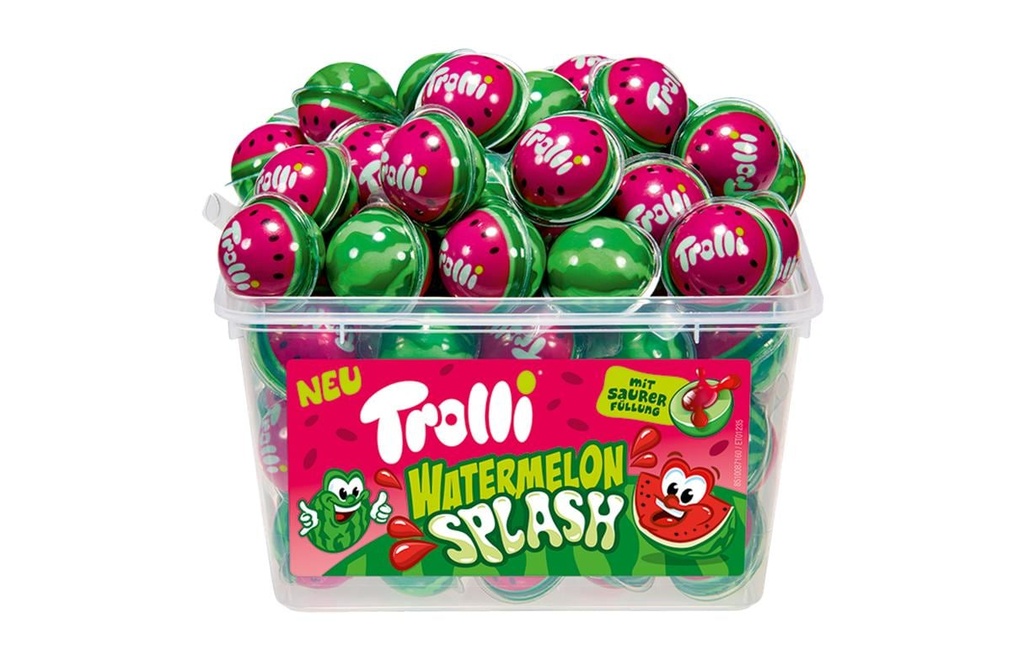 Trolli Bonbons gommeux Watermelon Splash 1128 g