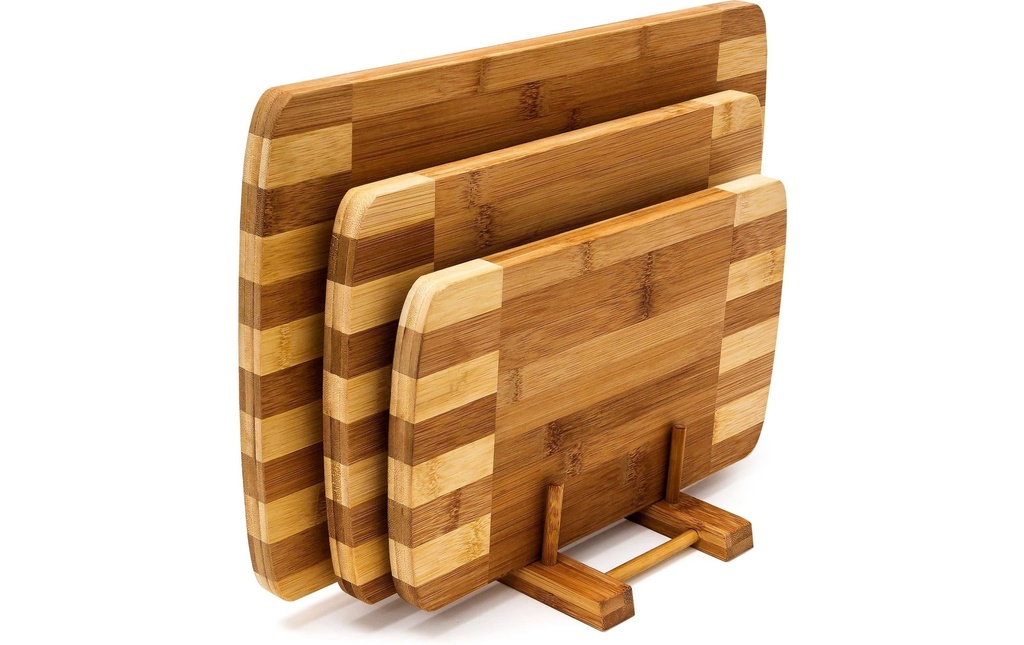 relaxdays Kits de planches à découper 3 pièces