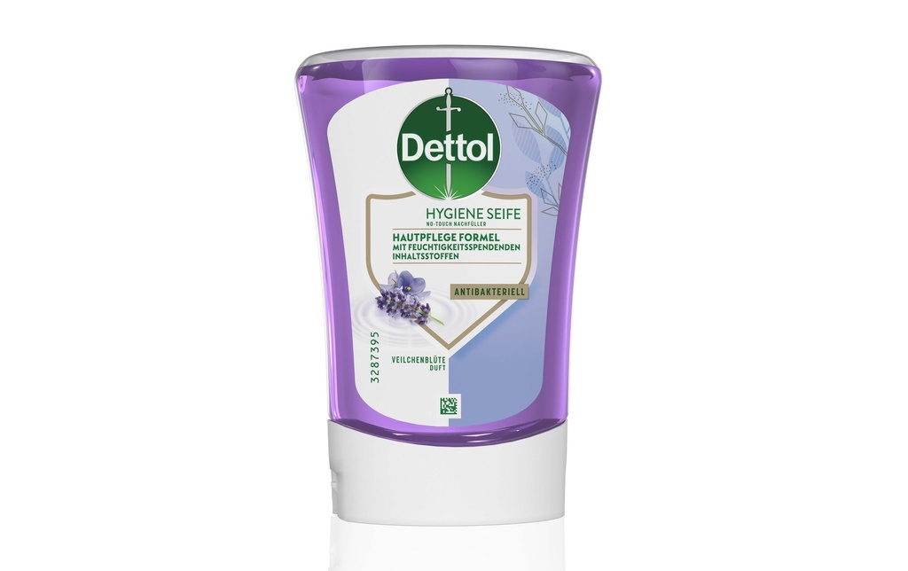 Dettol Savon pour les mains No-Touch Recharge Fleur de violette 250 ml