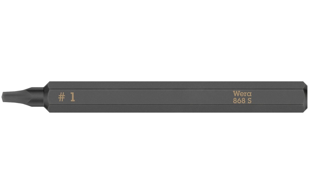 Wera Embout 868 S Carré intérieur n°1, 1 Pièce/s pièce(s)