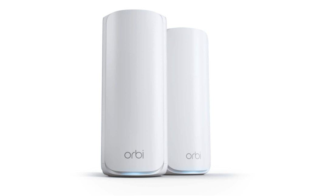 Netgear Systèmes à mailles Orbi 772 RBE772-100EUS Pack de 2, Blanc