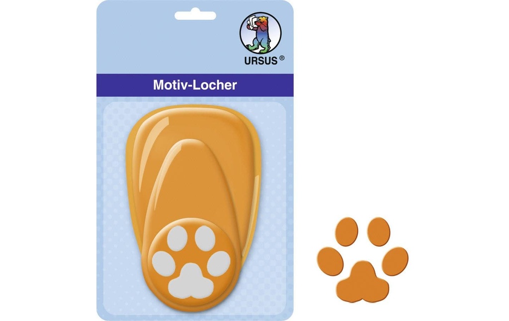 URSUS Perforatrice à motif Patte moyenne, 2.54 cm