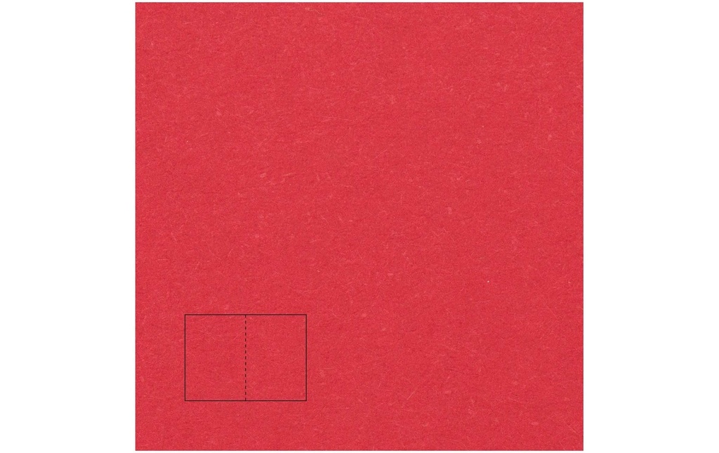 Rico Design Paper Poetry Essentials Carte à volet A6, extra-blanc