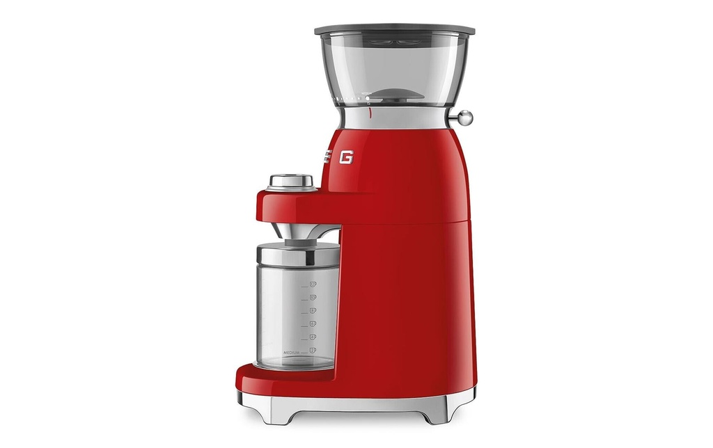 SMEG Moulin à café CGF03RDEU Rouge