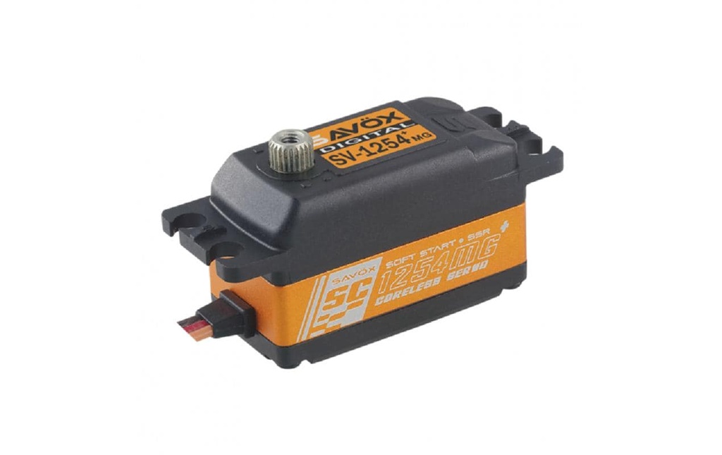 Savöx Low Profile Servo SV-1254MG+ 15 kg, 0.085 s, Digital HV