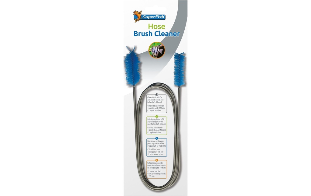 SuperFish Brosse de nettoyage pour tuyaux