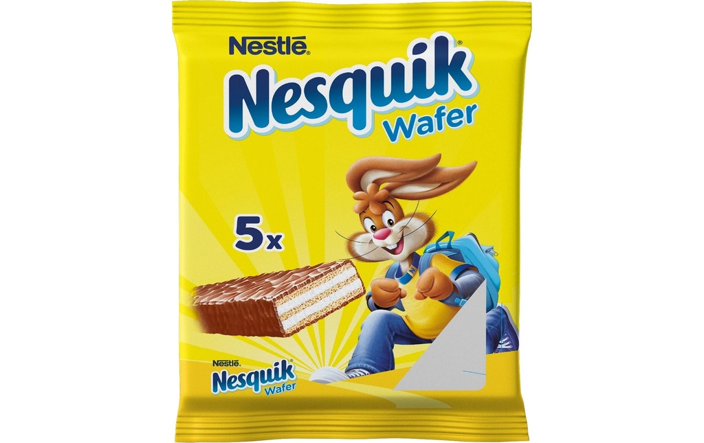 Nestlé Wafer Barre Nesquik Wafer 5 x 19 g