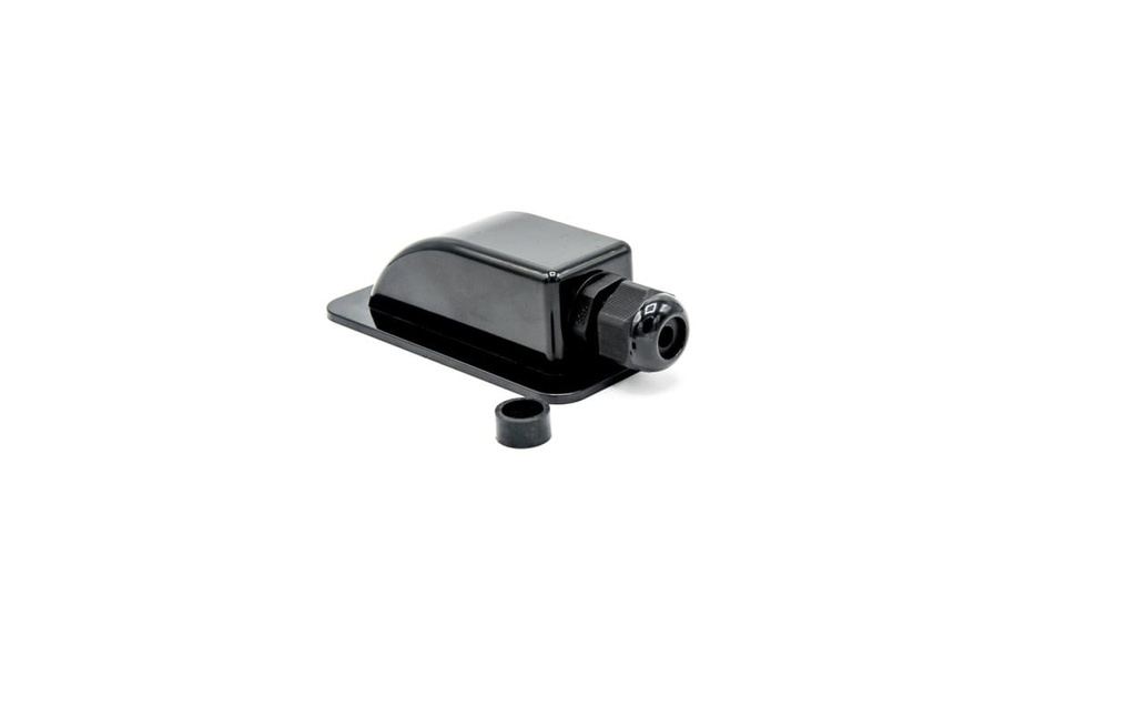 WATTSTUNDE Traversée de toit DX1/S ASA Noir