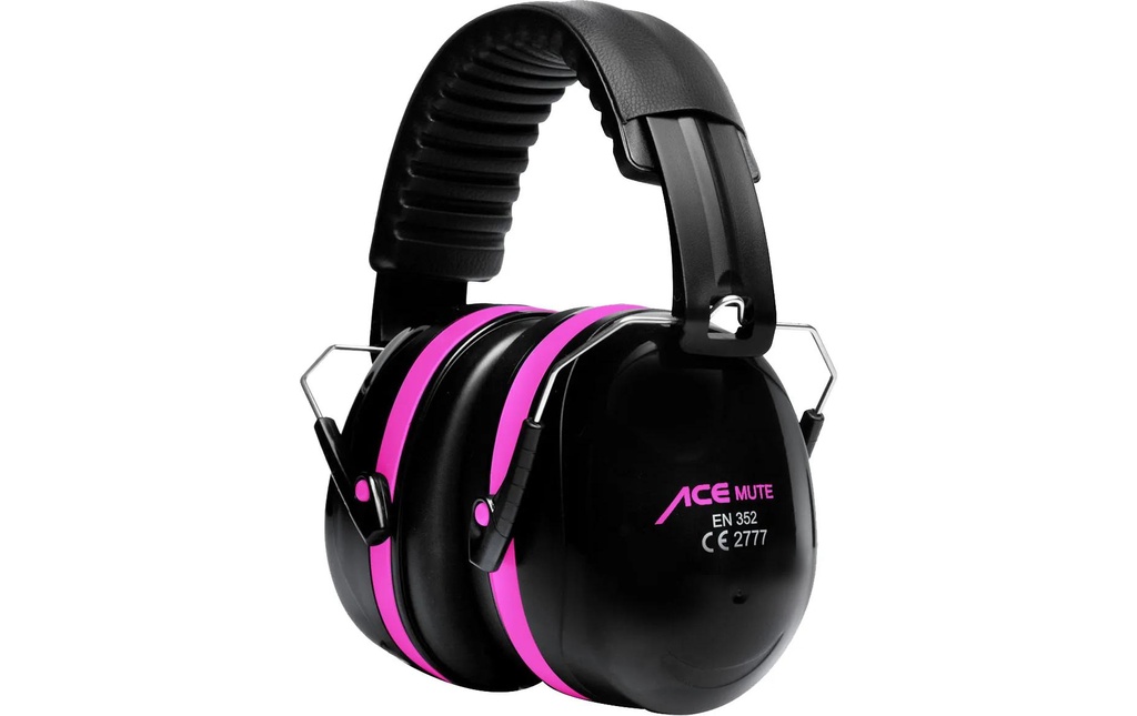 ACE Protection auditive ACE Mute Rose/Noir