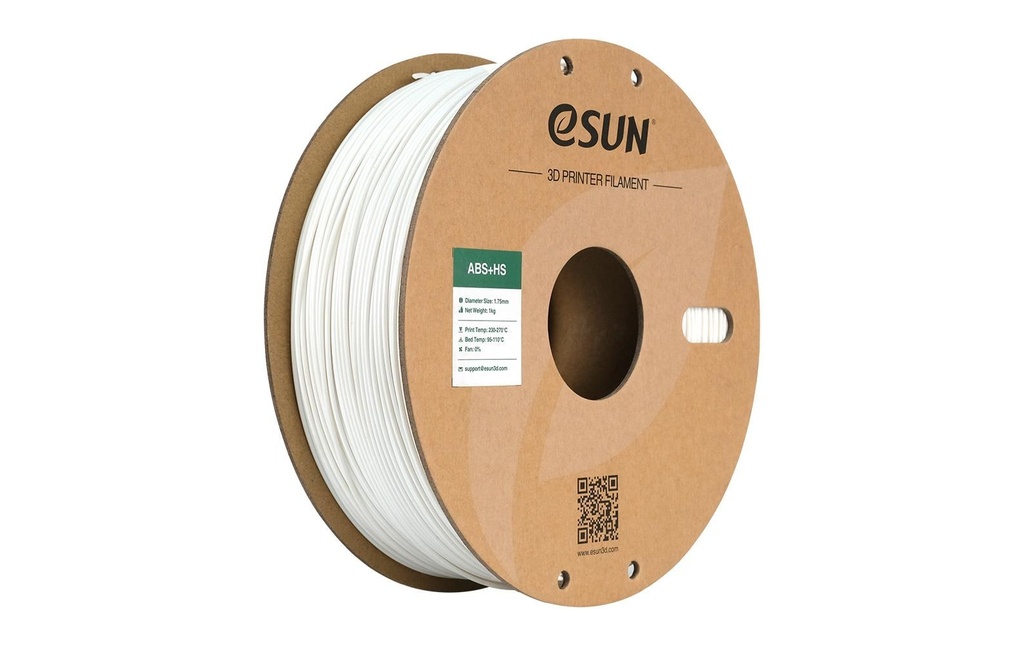 eSun Filament ABS+ HS Blanc 1.75 mm 1 kg