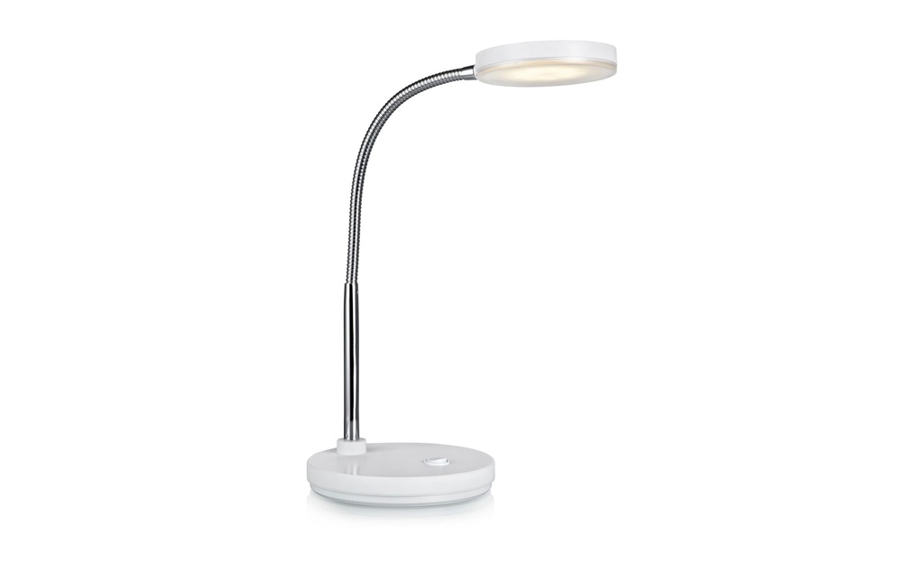 Markslöjd Lampe de bureau Flex, 3000K, 5W, blanc/chrome