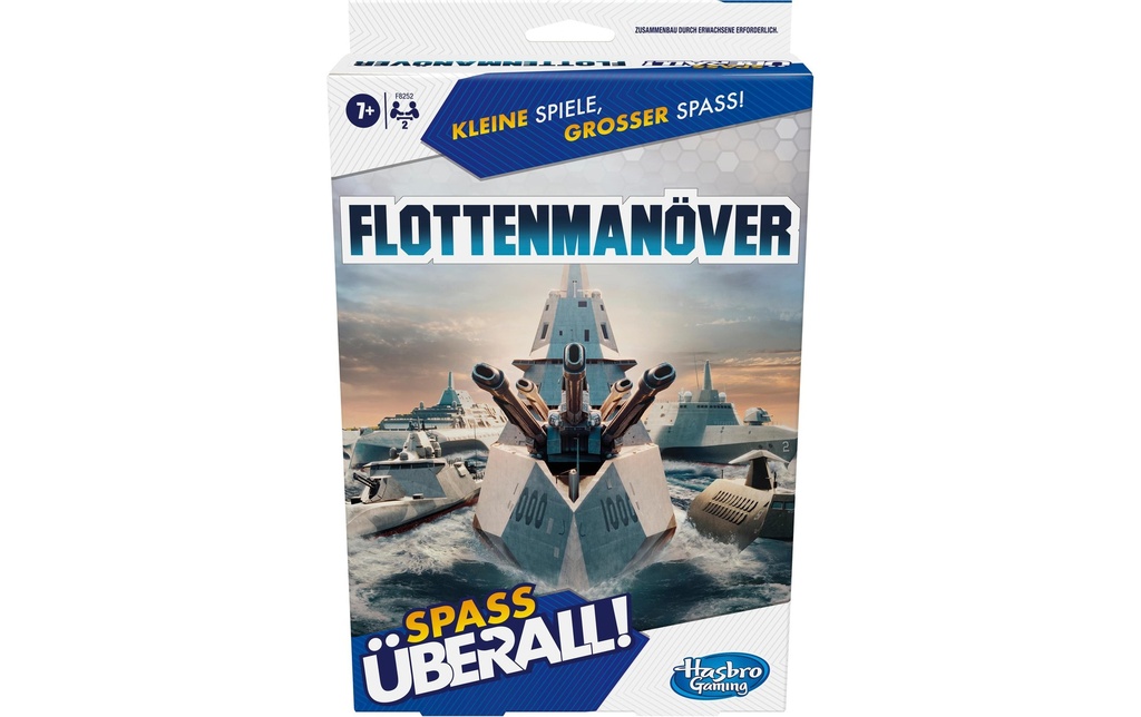 Hasbro Gaming Jeux pour la famille Flottenmanöver Kompakt -DE-