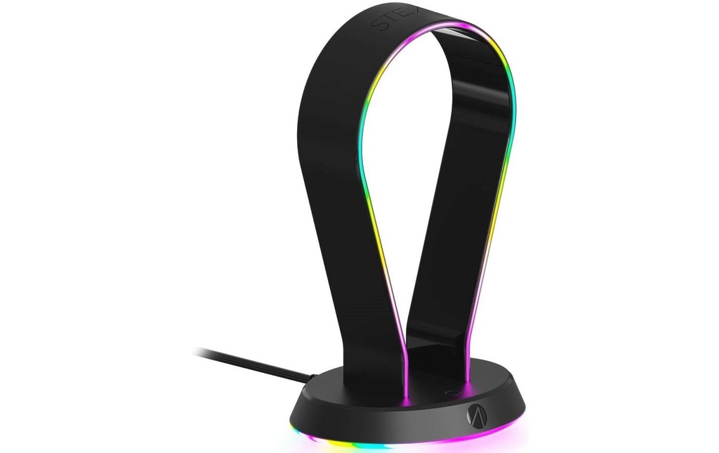 Stealth-Gaming Support pour Casques & écouteurs Light-Up Noir