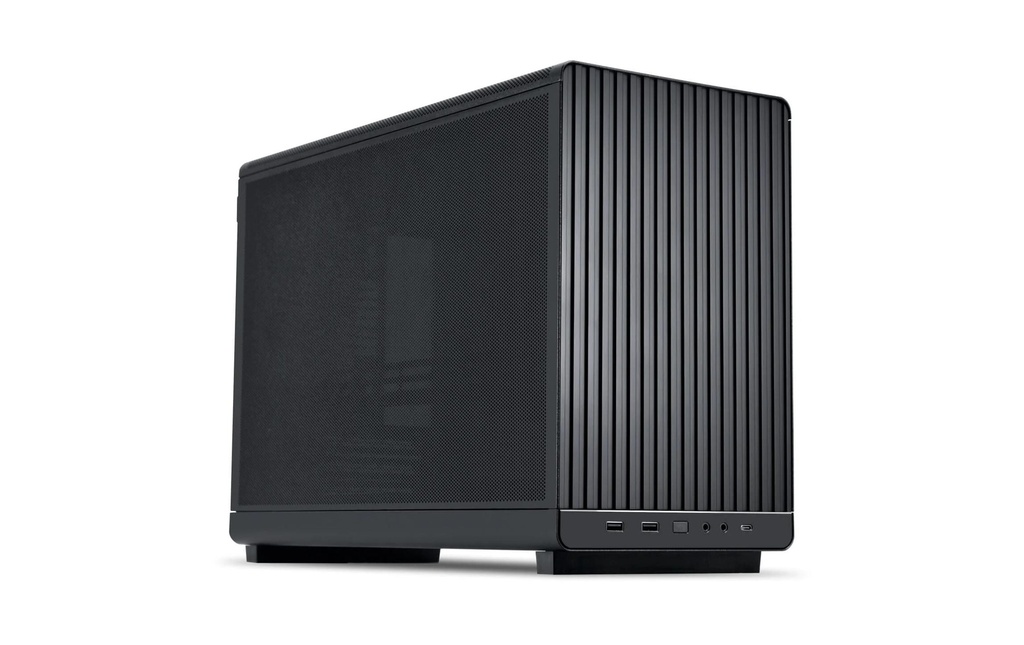 Lian Li Boîtier d’ordinateur Lian Li DAN Cases A3-mATX Micro-ATX Case – noir
