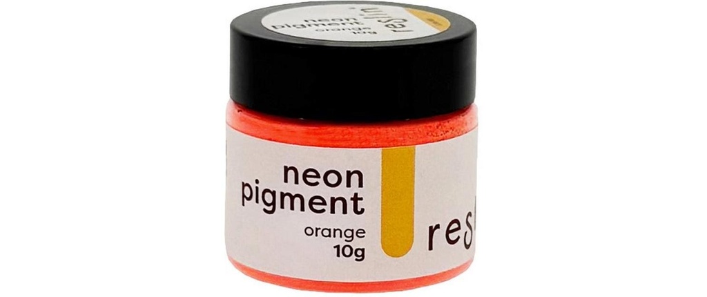 Reslin Pigments Poudre Orange fluo, 10g