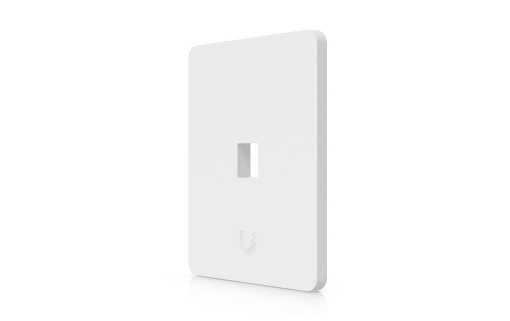 Ubiquiti Vertical Paintable Keystone Wall Plate 1 port, pack de 4