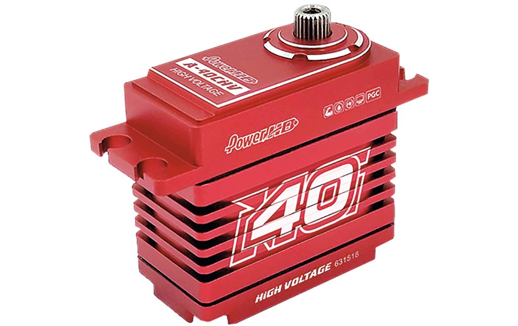 PowerHD Servo A-40CHV, 40 kg Numérique HV