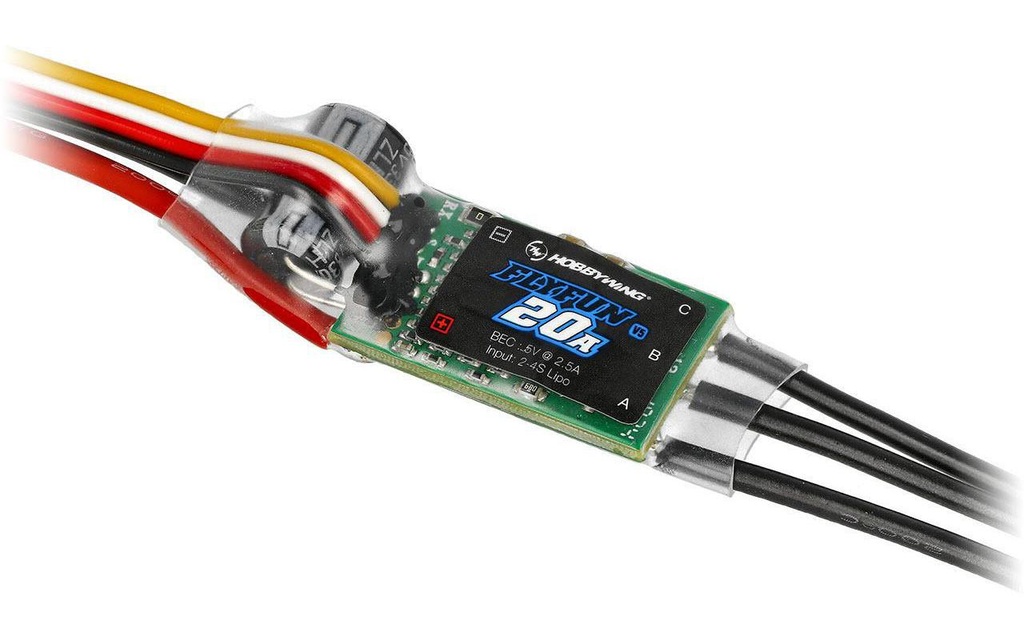 Hobbywing Régulateur Brushless FlyFun 20A V5 Series