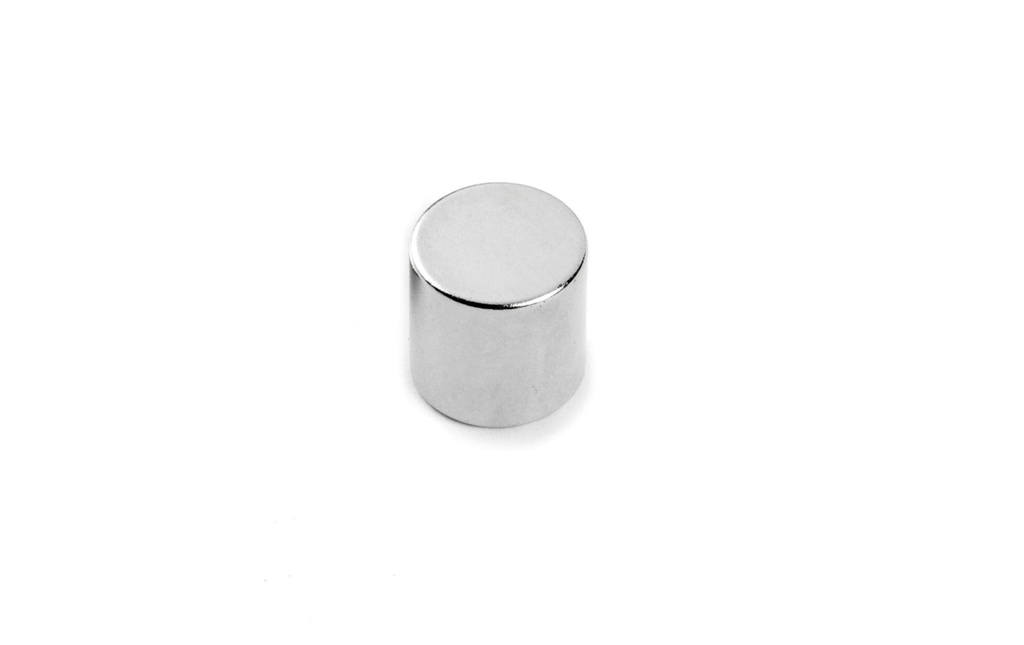 supermagnete Aimant 10 x 10 mm Argenté, 5 Pièce/s