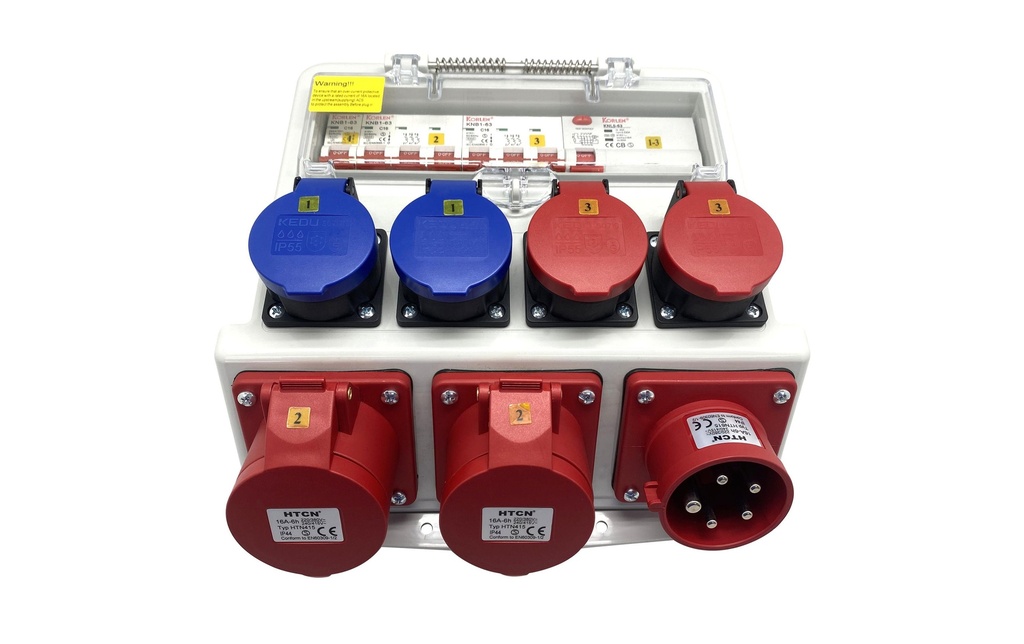 Schönenberger Distributeur de courant mural 16A IP44/IP55
