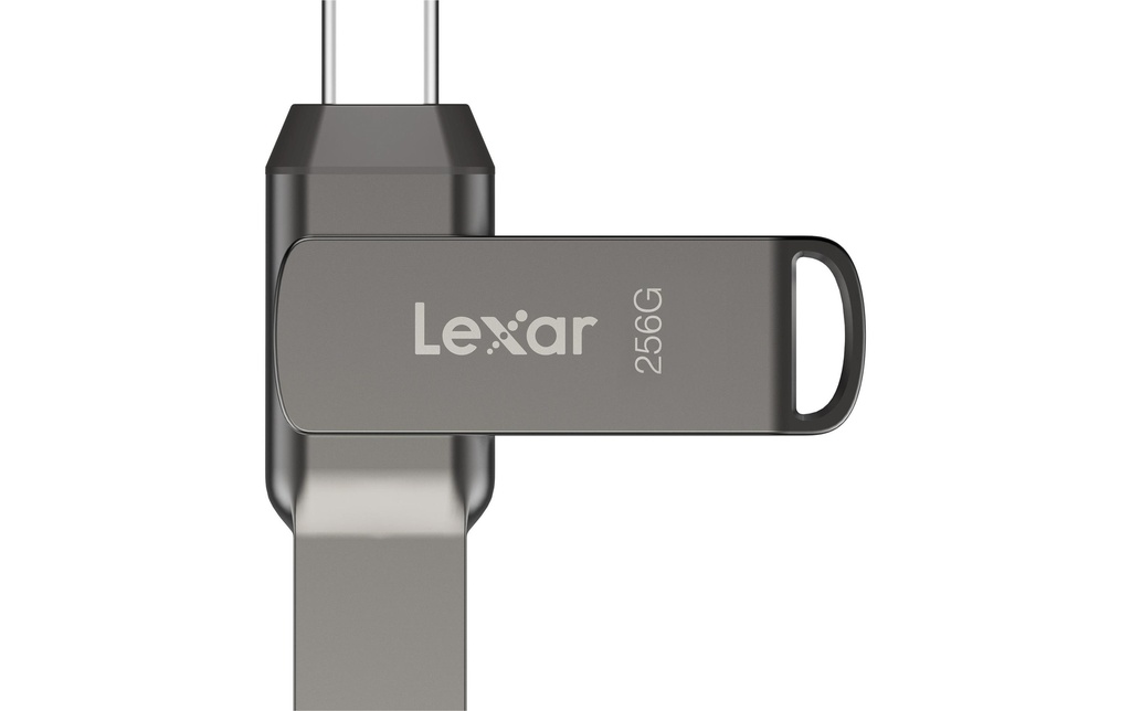 Lexar Clé USB JumpDrive Dual Drive D400 256 GB