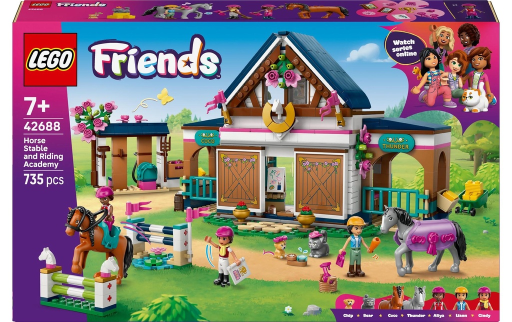 LEGO® Friends L’écurie et l’école d’équitation 42688