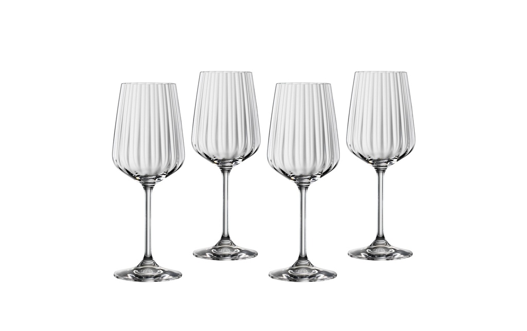 Spiegelau Verre à vin blanc LifeStyle 440 ml, 4 Pièce/s, Transparent