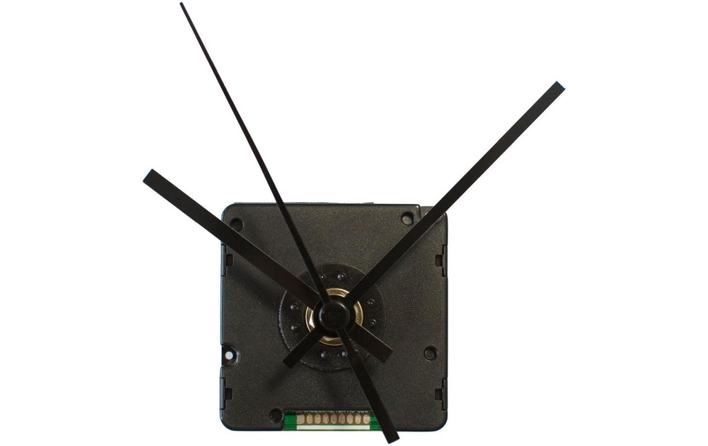 TFA Dostmann Horloge Radio avec deux jeux d'aiguilles d'horloge 5,6 x 5,6 cm